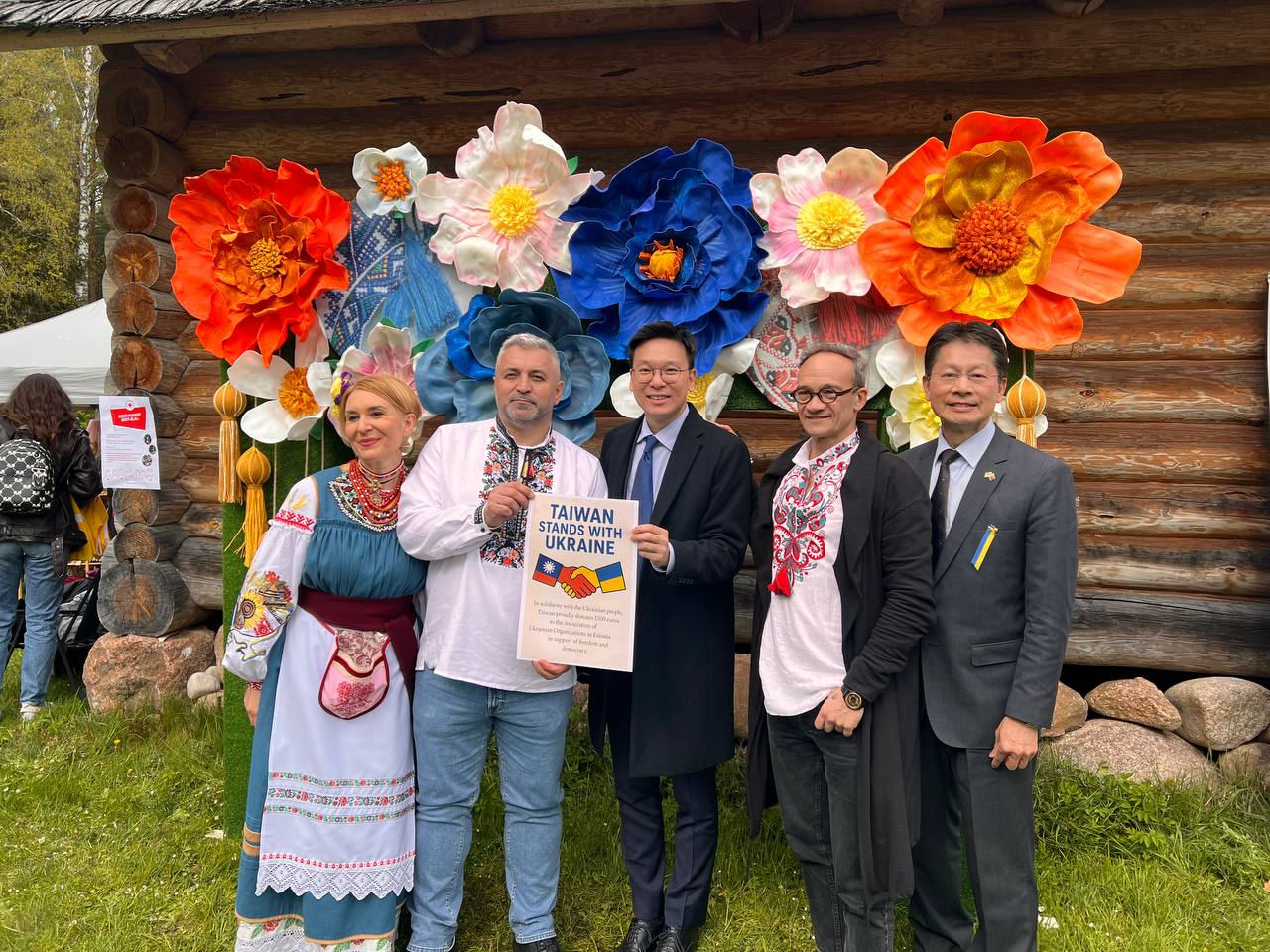 Taiwanese official voices support for Ukraine at cultural event in Estonia