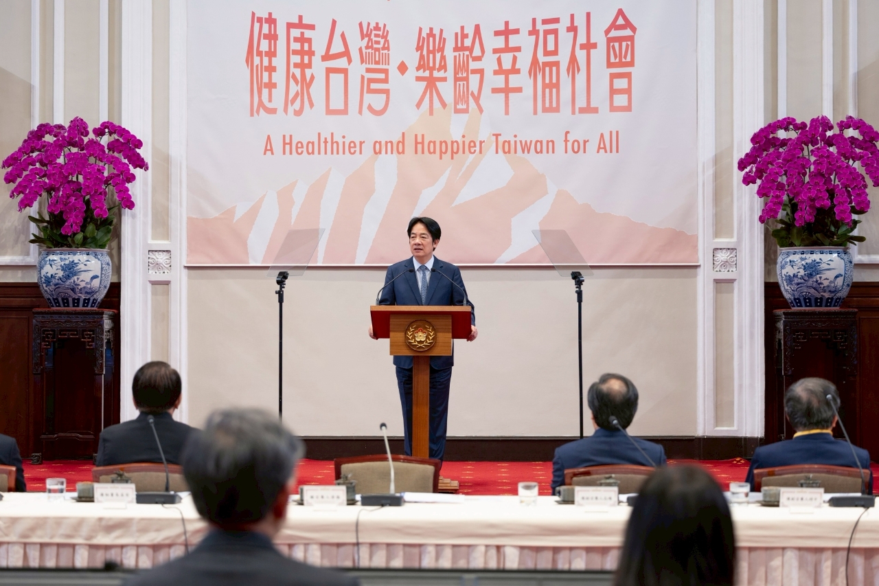President Lai outlines four major strategies to promote national sports