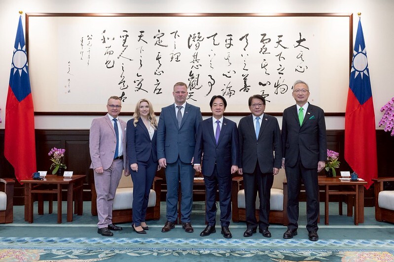 President Lai meets European Parliament delegation