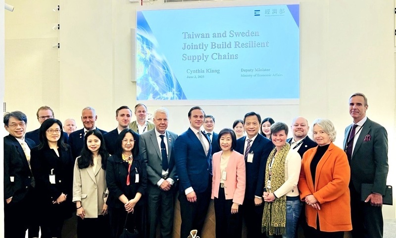 Taiwan and Sweden strengthen trade ties with high-level meetings and industry visits