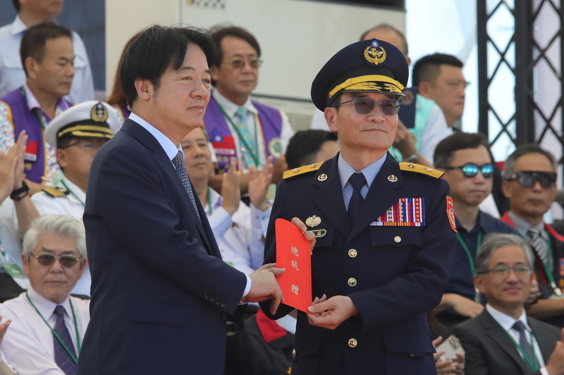 Lai backs NT$410 billion bill to strengthen Taiwan’s coast guard