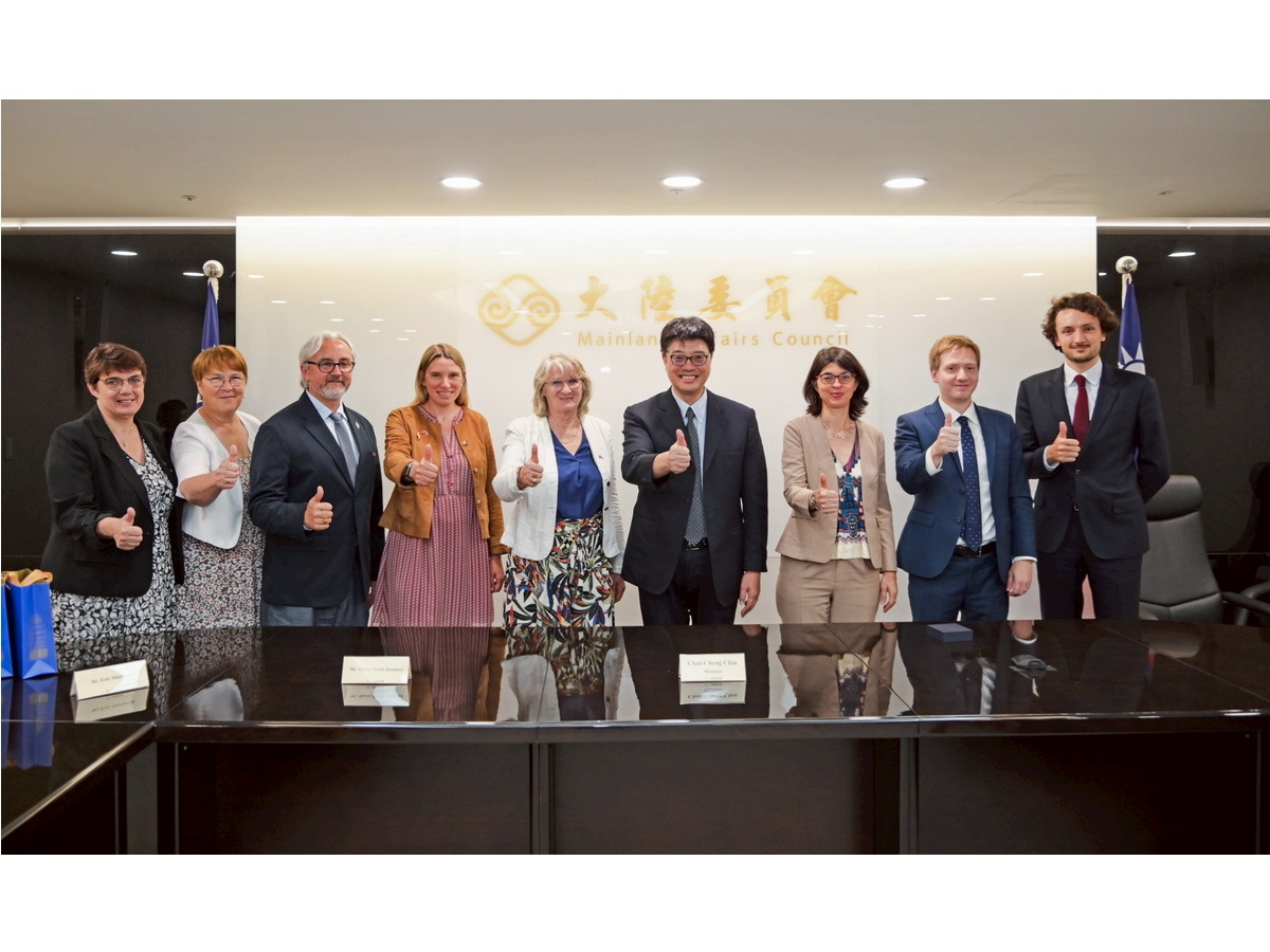 Delegation from French National Assembly’s Taiwan-France Friendship Group visits Taiwan